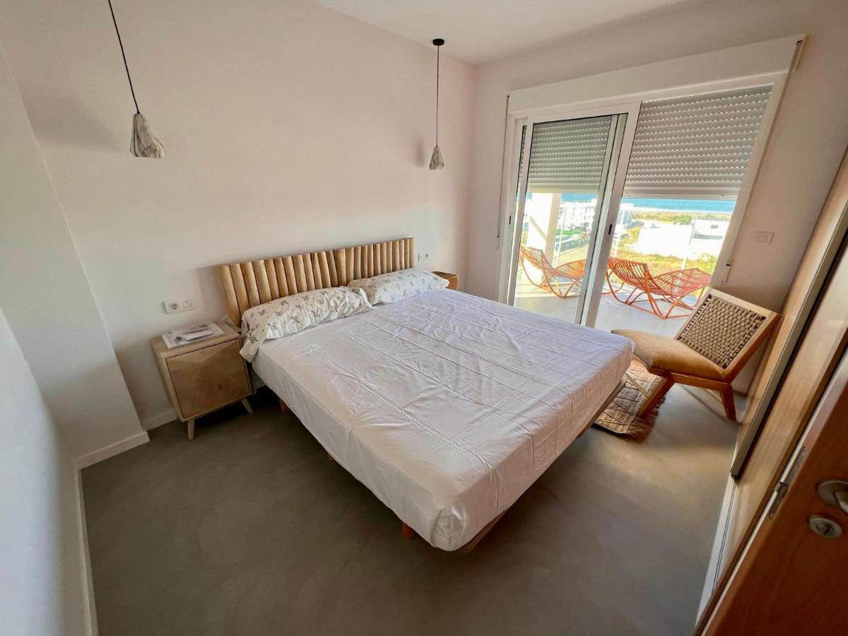 Beautiful Penthouse With Pool And Wonderful Beach View Oliva Kültér fotó