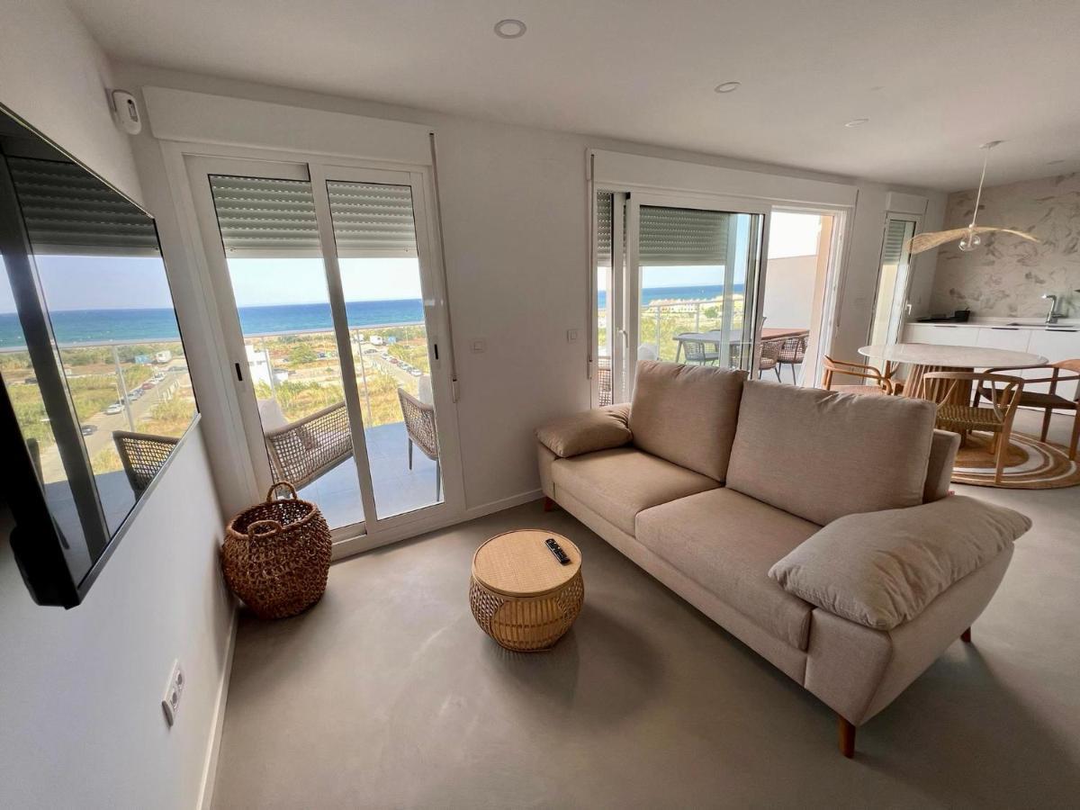 Beautiful Penthouse With Pool And Wonderful Beach View Oliva Kültér fotó