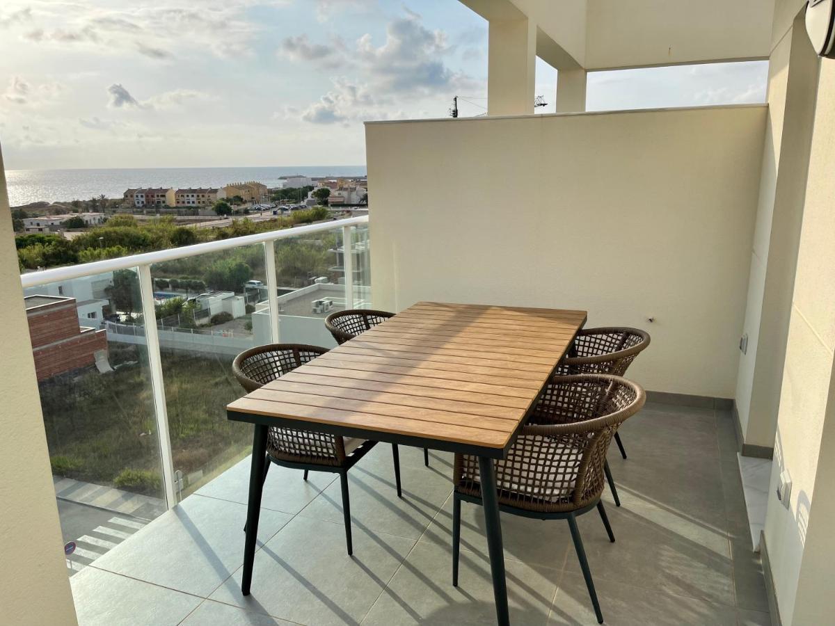 Beautiful Penthouse With Pool And Wonderful Beach View Oliva Kültér fotó