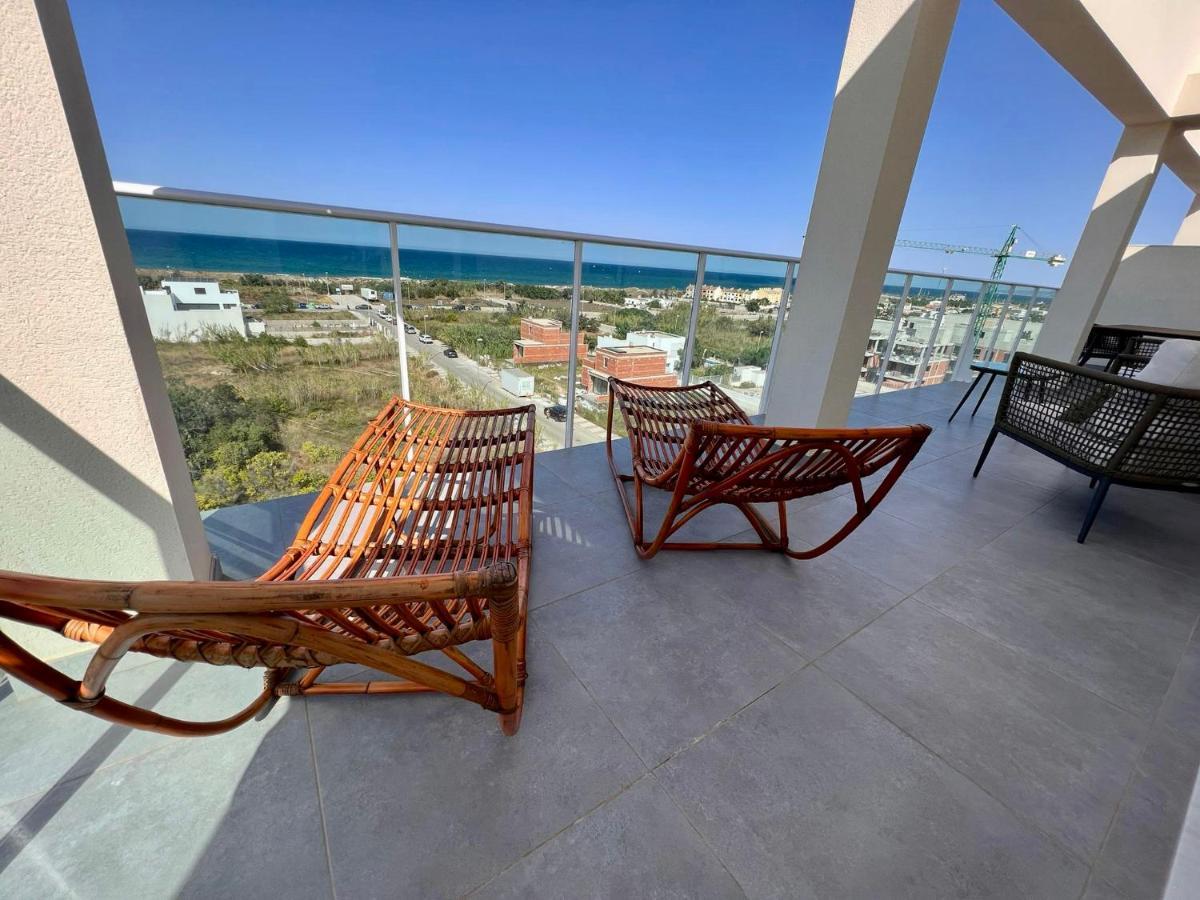 Beautiful Penthouse With Pool And Wonderful Beach View Oliva Kültér fotó