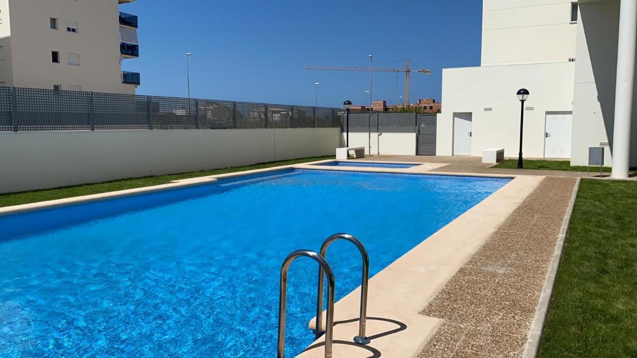 Beautiful Penthouse With Pool And Wonderful Beach View Oliva Kültér fotó